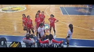 NCAA Season 100 Jrs. Volleyball Girls.  SBU-R  vs. EAC. 