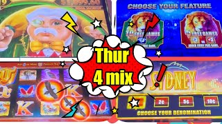 Thursday 4 mix. Bull rush mighty Genie 50 lions jet setter Gold Sydney $800 in