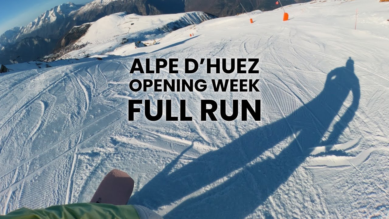 Alpe d'Huez Opening | Top to Bottom | Outdoor Master Goggle Giveaway