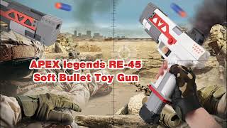 APEX Legends RE-45 Nerf Blaster Unboxing & Review 2023 screenshot 3