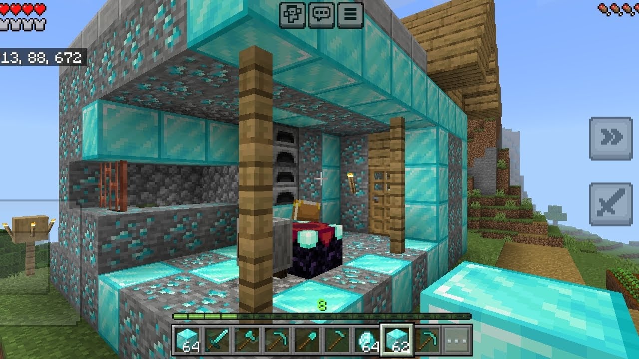 Minecraft trial - New location to find diamond 💎