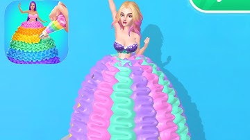 Icing On The Dress 👧👗 BIG UPDATE! All Levels - iOS / Android Mobile Gameplay