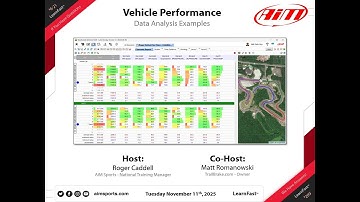 6-21 - Vehicle Performance Data Analysis with Matt Romanowski - 11/11/2025