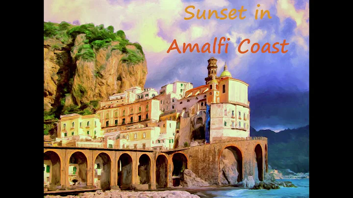 The Wind is Blowing: Sunset in Amalfi Coast