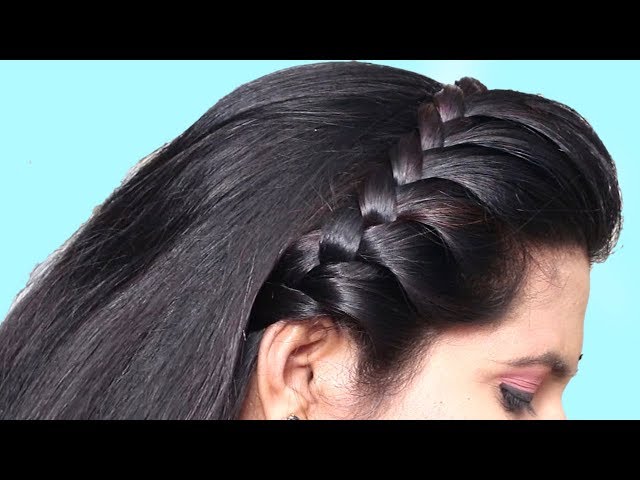Easy Traditional Hairstyle 💁🏻‍♀️|| Quick hairstyle|| 5 minute hairstyle # hairstyle #trending - YouTube