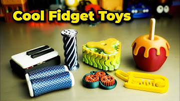 Top 7 3D Printed Fidget Toys – Must Print Stress Relievers!