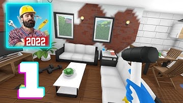 House Flipper Mobile - Gameplay Walkthrough Part 1 - New Update 2022 (iOS, Android)