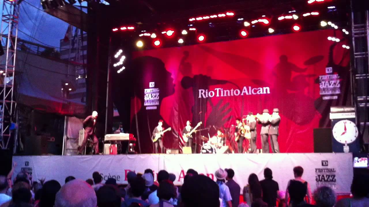 2012 Montreal Jazz Fest Osaka Monaurail James Brown Get Down!! YouTube