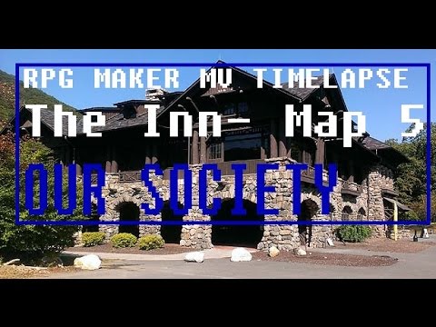 The Inn | RPG MAKER MV Timelapse | #2 | Our Society behind the scenes