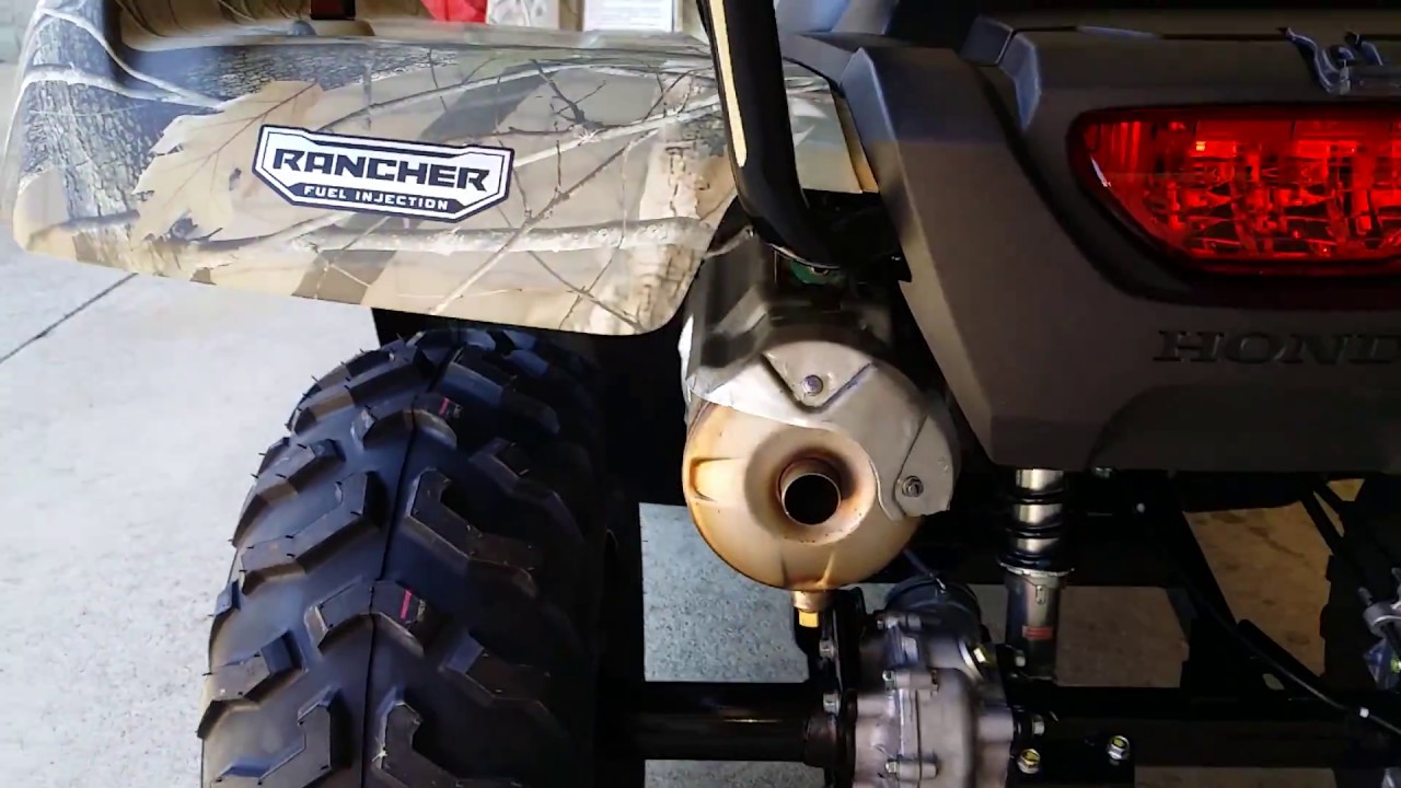 2016 Honda FourTrax Rancher 420 Camo ATV Walk-Around Video | TRX420FM1G