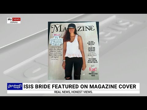 'Completely Insane': ISIS bride featured on magazine cover like 'some sort of celebrity'