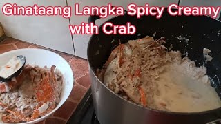 Ginataang Langka spicy creamy with crab