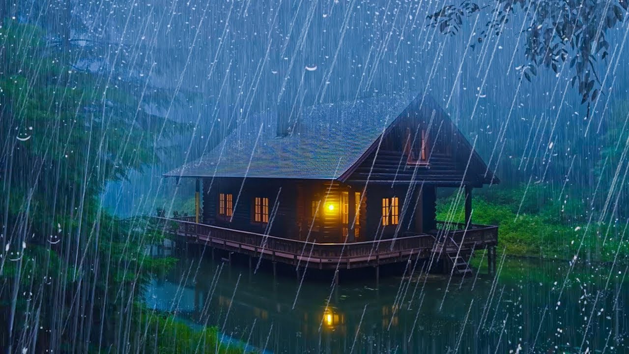Ruido de Lluvia Para Dormir Profundamente y Relajarse - Sonido de ...
