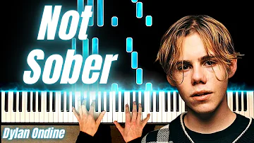 Not Sober The Kid LAROI -  Piano Cover & Tutorial