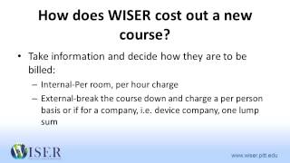 Costing Out Courses