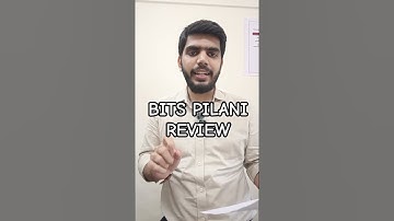 #bits #bitspilani #bitsgoa #bitsat2025 #collegereview #jeemains2025 #irisclasses #viralvideo #viral