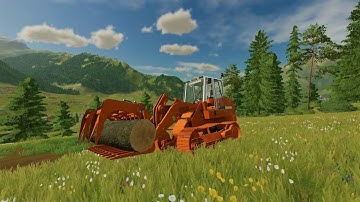 Testing the Crawler loader LIEBHERR 622 pack |  farming simulator 22 | mod tester 2