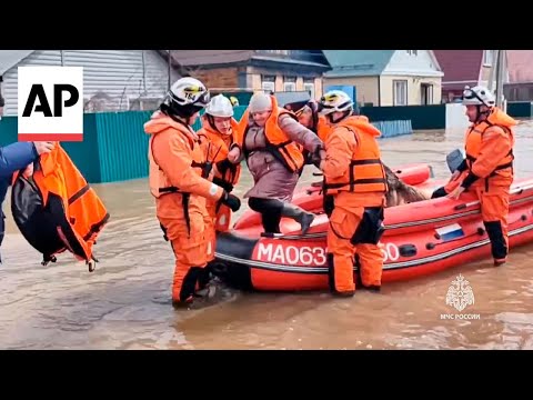 Thousands evacuated in Russia’s Orsk following dam break