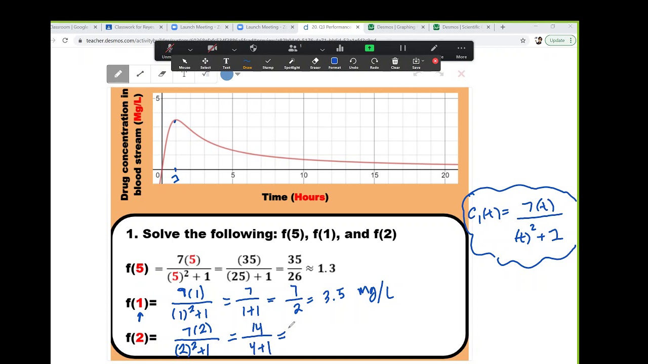Desmos- Check Answers #1 - YouTube