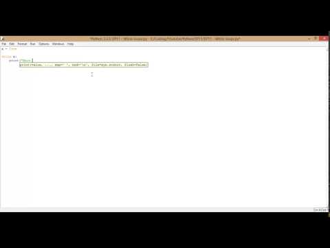 Python tutorial 11 - While loop