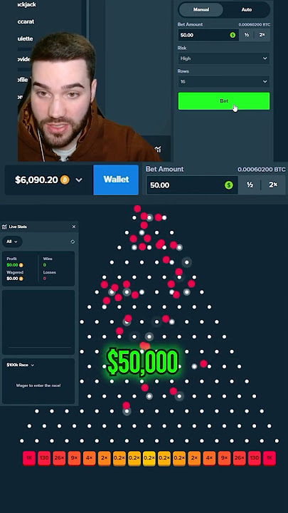 Spamming $50 Plinko Balls As Fast As Possible..