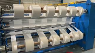 Slitter Rewinder: Elite Cameron CW800 Running Filtration Media