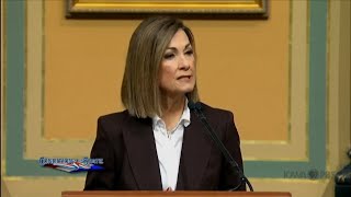 Governor Reynolds outlines final session goals at Iowa Capitol