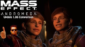 Mass Effect: Andromeda - Update 1.06 Comparison