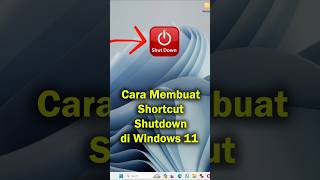 Cara Membuat Shortcut Shutdown
