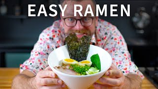 Healthy Easy Ramen Recipe || How To Make Easy Ramen Soup || Cook Avec Dan