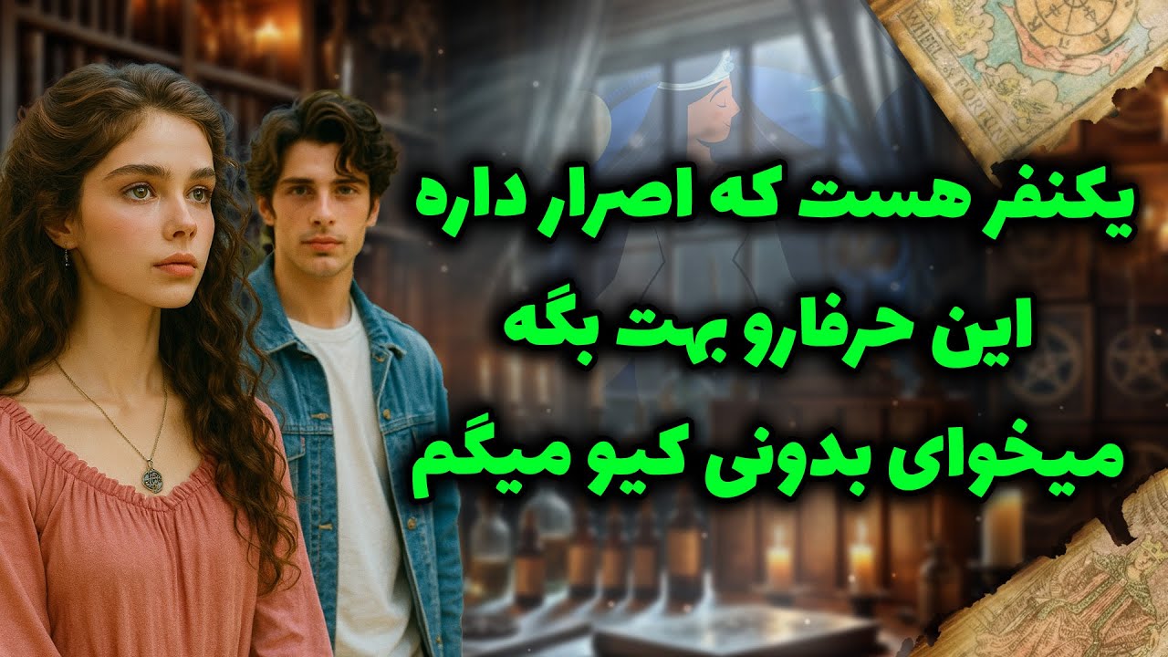 شراره تاروت کوچینگ - یکنفر هست که اصرار داره این حرفارو بهت بگه میخوای بدونی کیو میگم