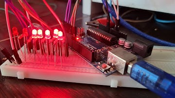 ARDUİNO YÜRÜYEN IŞIK DEVRESİ