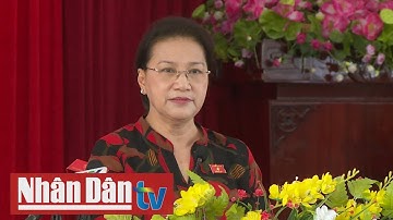 Chủ tịch Quốc hội tiếp xúc cử tri quận Thốt Nốt, TP Cần Thơ