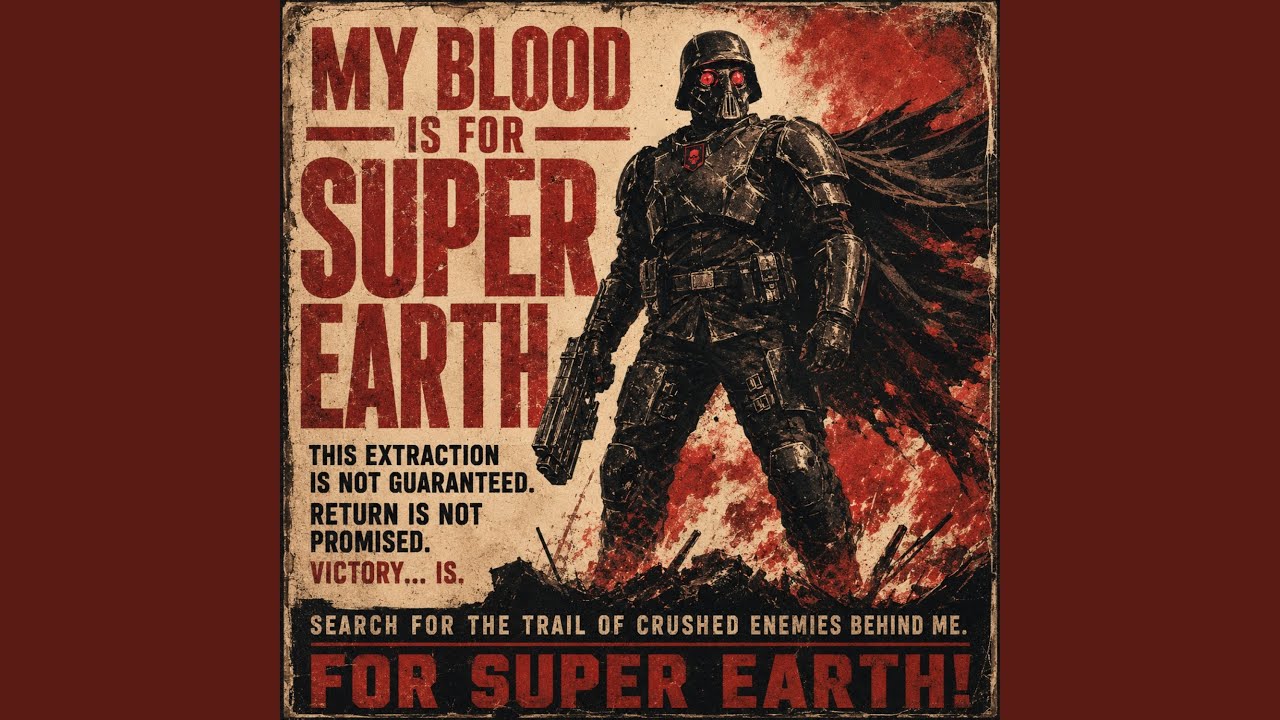 Watch MY BLOOD IS FOR SUPER EARTH on YouTube Watch MY BLOOD IS FOR SUPER EARTH on YouTube
