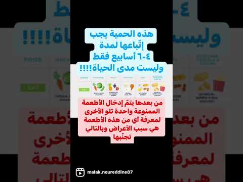 حمية القليلة الفودماب   