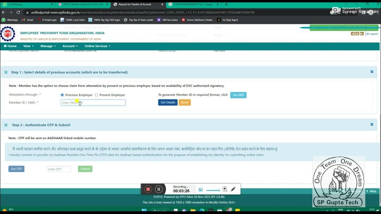 How To Tranfer PF Member ID PF Account How To Merge EPF Account how-to-tranfer-pf-member-id-pf-account-how-to-merge-epf-account