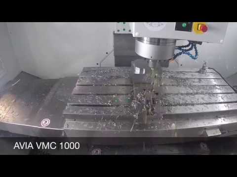 VMC 1000 - obróbka cz. 1