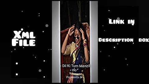 DIL TO HAI EK KASHTI JANA❤🔥// ALIGHT MOTION VIDEO EDITING🥰// EDITING BY‎@PDPromik45x   #newxml #xml