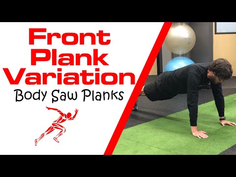 Front Plank Variation: Body Saw video thumbnail