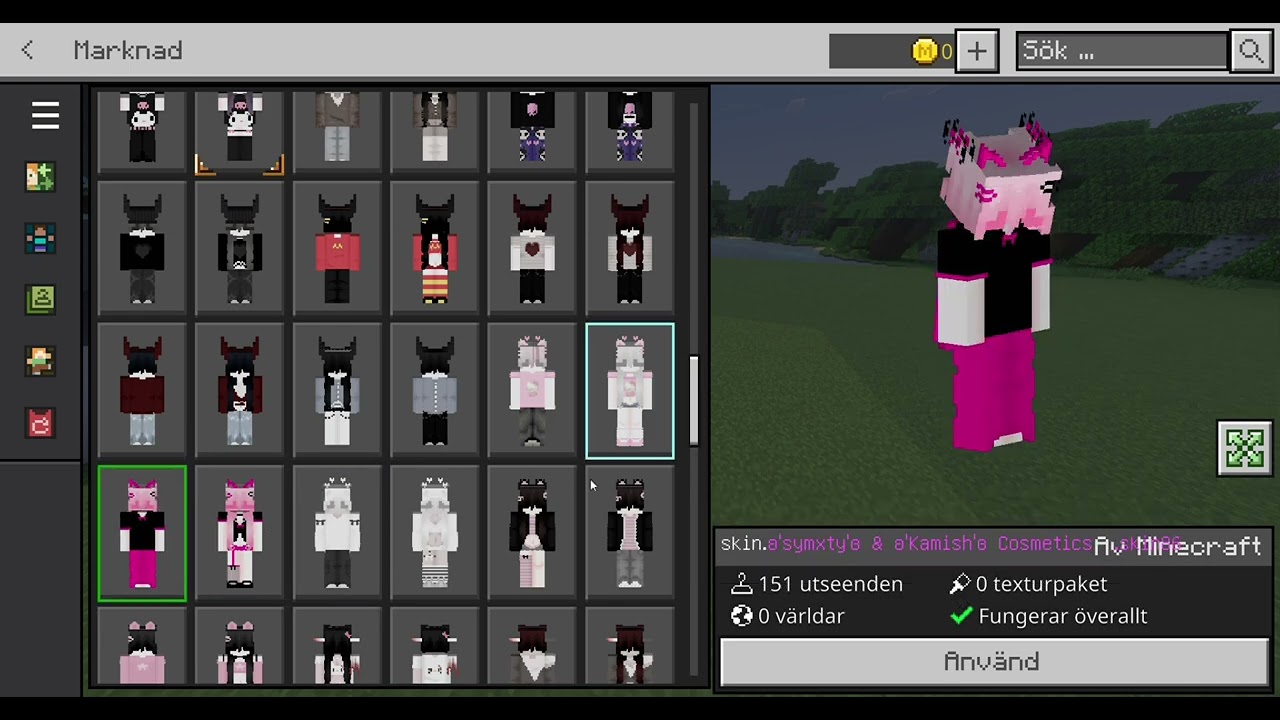 +150 cosmetics skinpacks