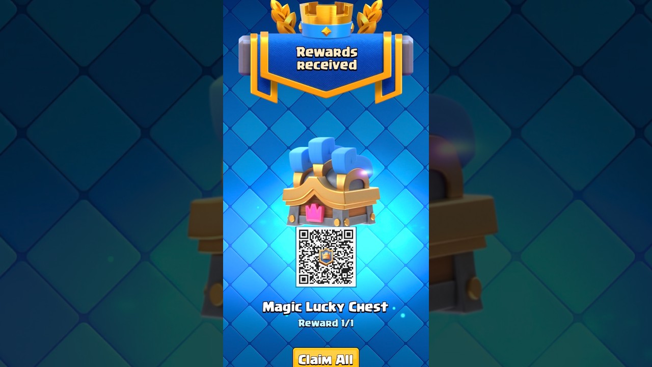 Free Magic Luck Chest Rewards & QR Codes Revealed! | Clash Royale CRL 2025 Ticket 