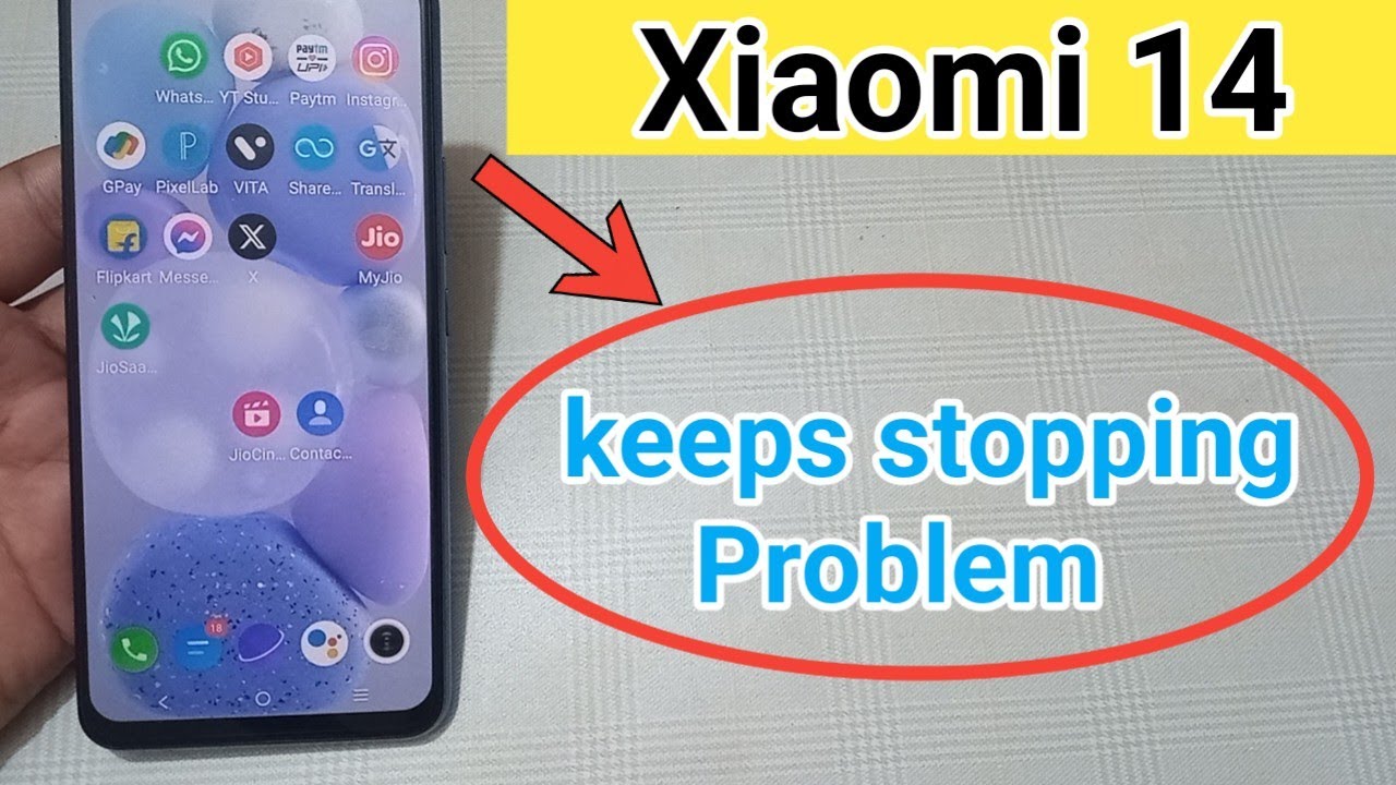 xiaomi 14 keeps stopping problem solution