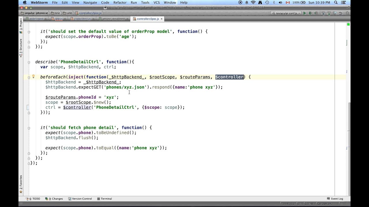 AngularJS - Tutorial Oficial: Parte 4.b - YouTube