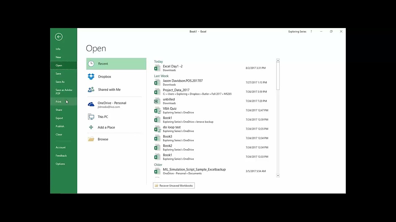 Pc Excel Microsoft Excel - Introduction to the Excel Interface - YouTube