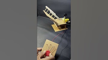 Electric Folding Bridge #science #project#experiment #shortsfeed