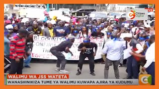 Walimu wa sekondari msingi (JSS) waandamana Nairobi