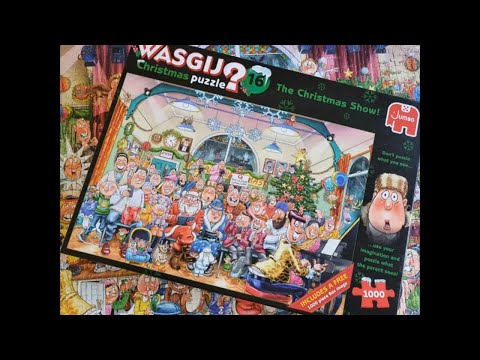 Wasgij Christmas 16 The Christmas Show puzzle solution