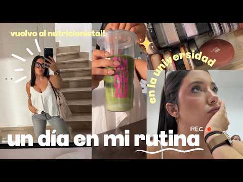 un dia en MI RUTINA✨ | vuelvo al nutricionista, asignaturas de la carrera, como me hago el matcha...
