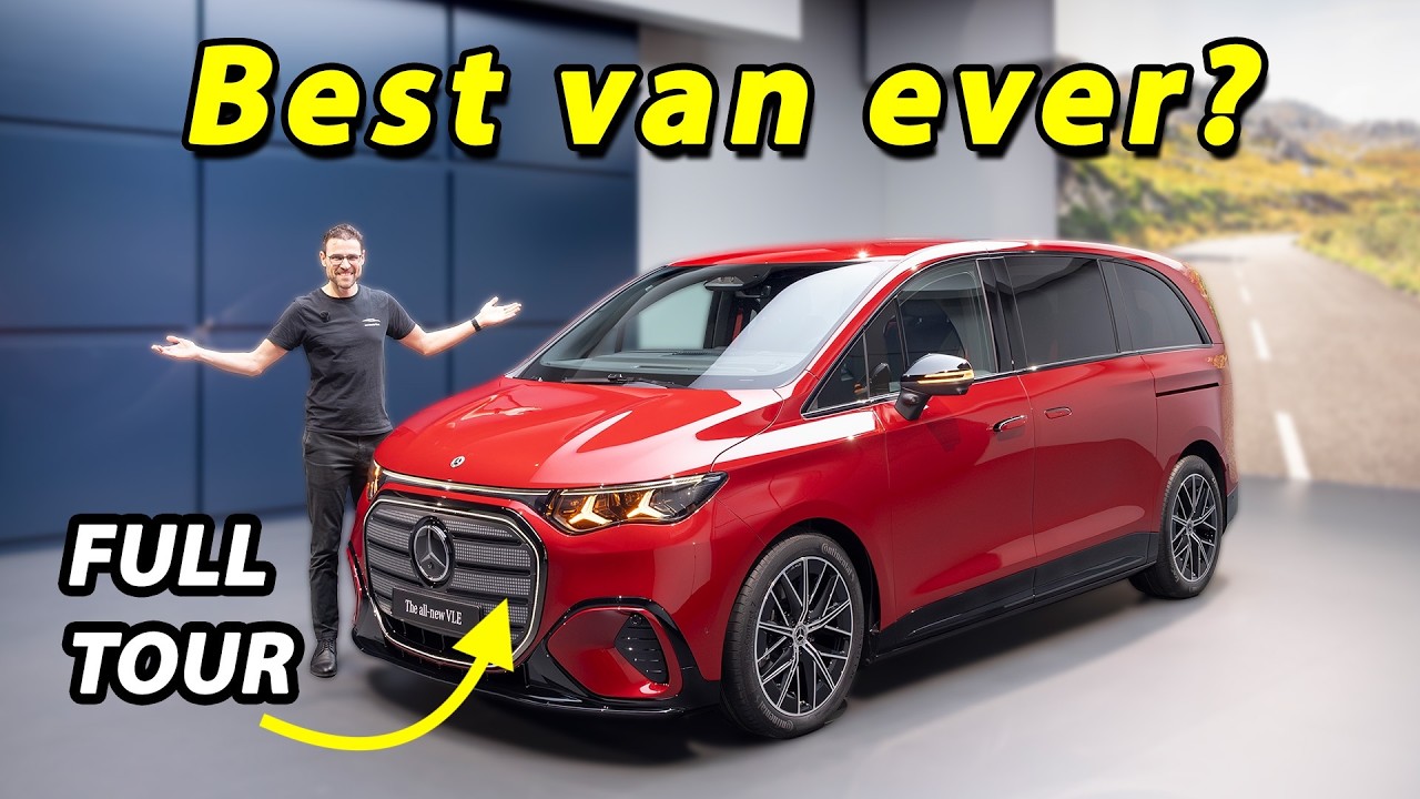 The all-new Mercedes V-Class is now the Mercedes VLE! 😮 (Exclusive vs AMG-Line vs Base 2027)