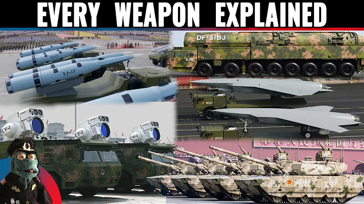 All 76 weapons at China 2025 military parade explained. 47 are brand new.